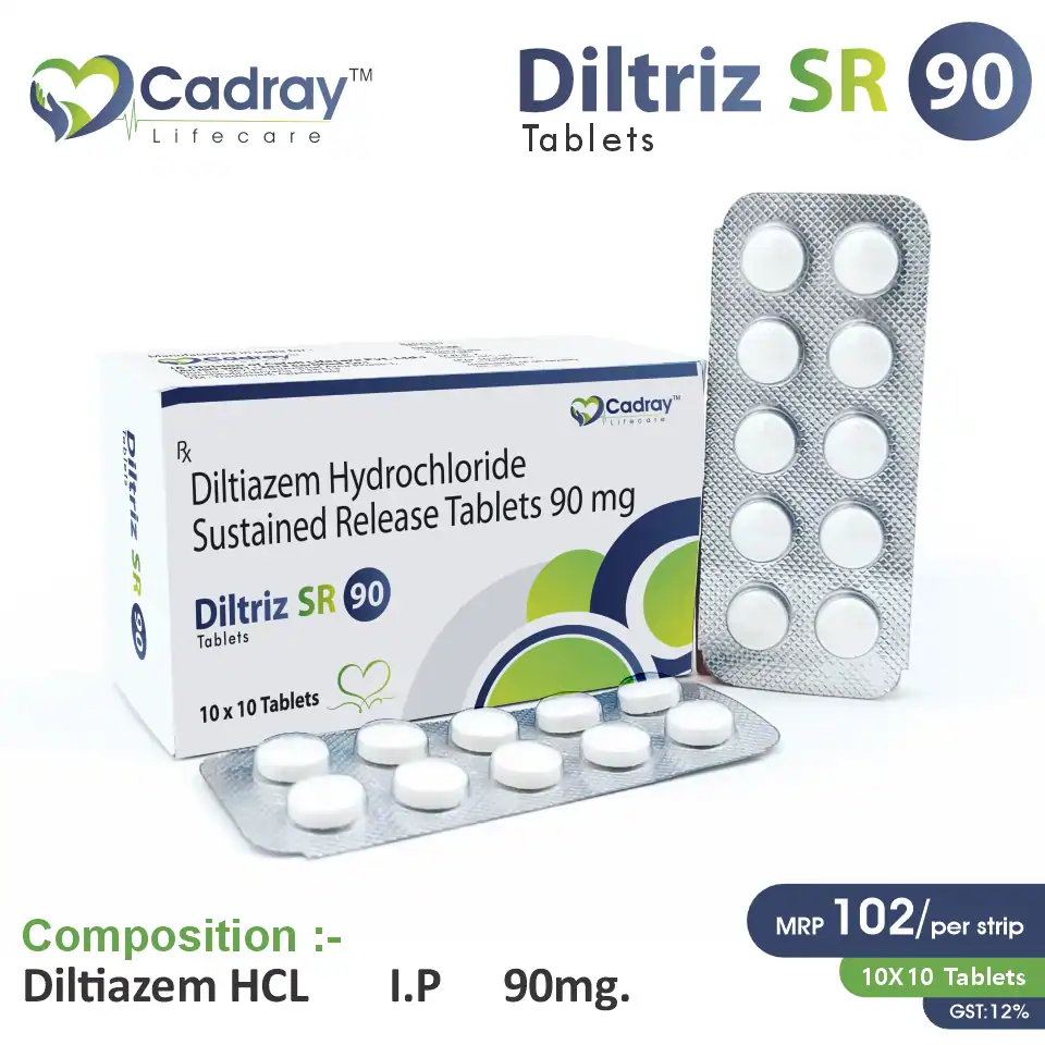 Diltriz SR 90 Tablet for PCD Pharma Franchise
